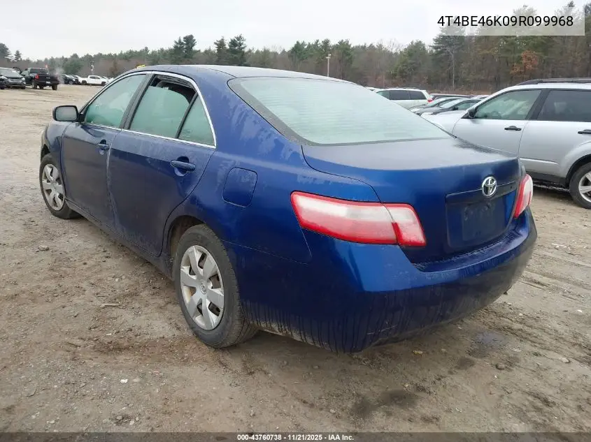 4T4BE46K09R099968 2009 Toyota Camry