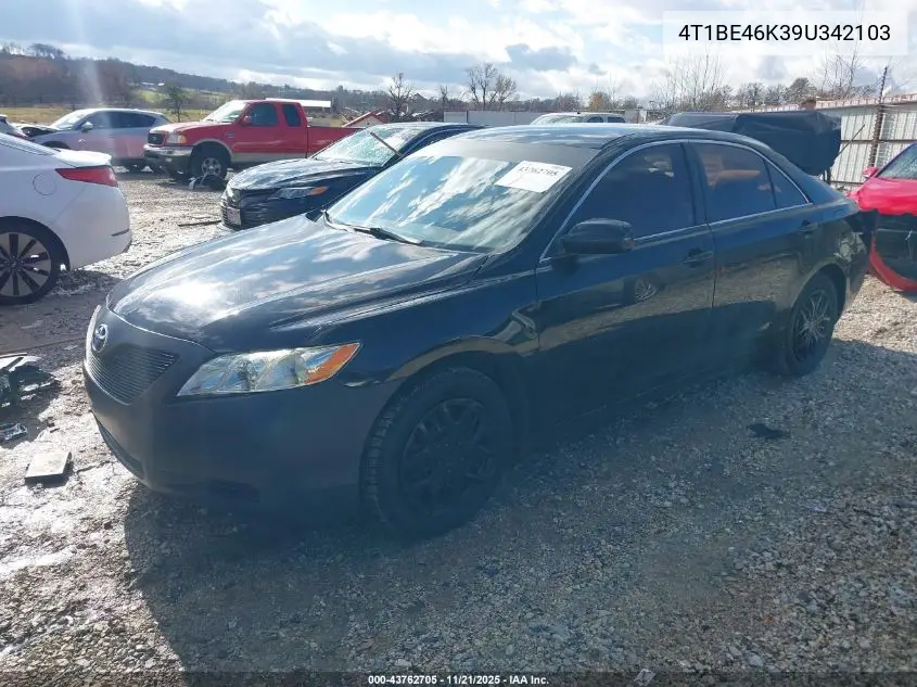 4T1BE46K39U342103 2009 Toyota Camry Le
