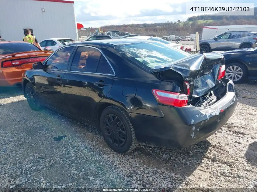 4T1BE46K39U342103 2009 Toyota Camry Le