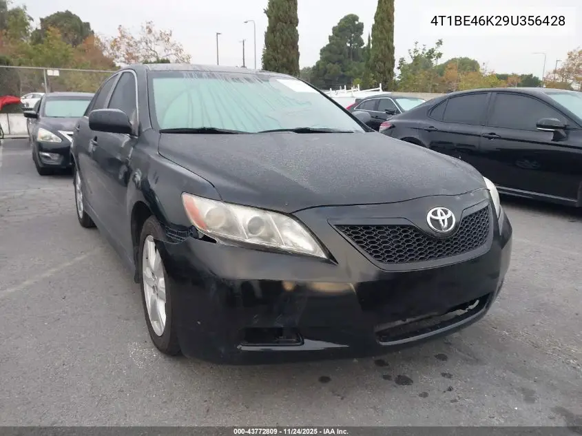 4T1BE46K29U356428 2009 Toyota Camry Se