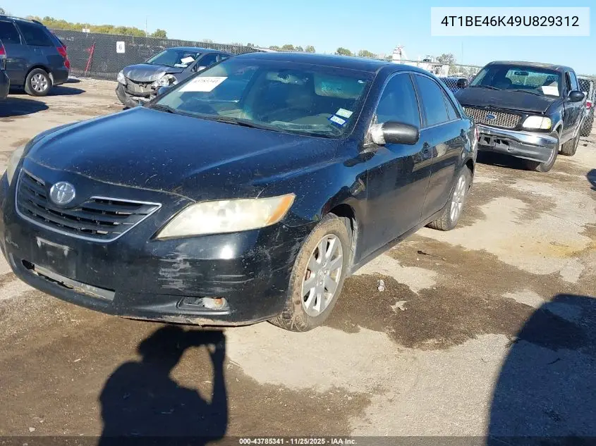 4T1BE46K49U829312 2009 Toyota Camry Xle