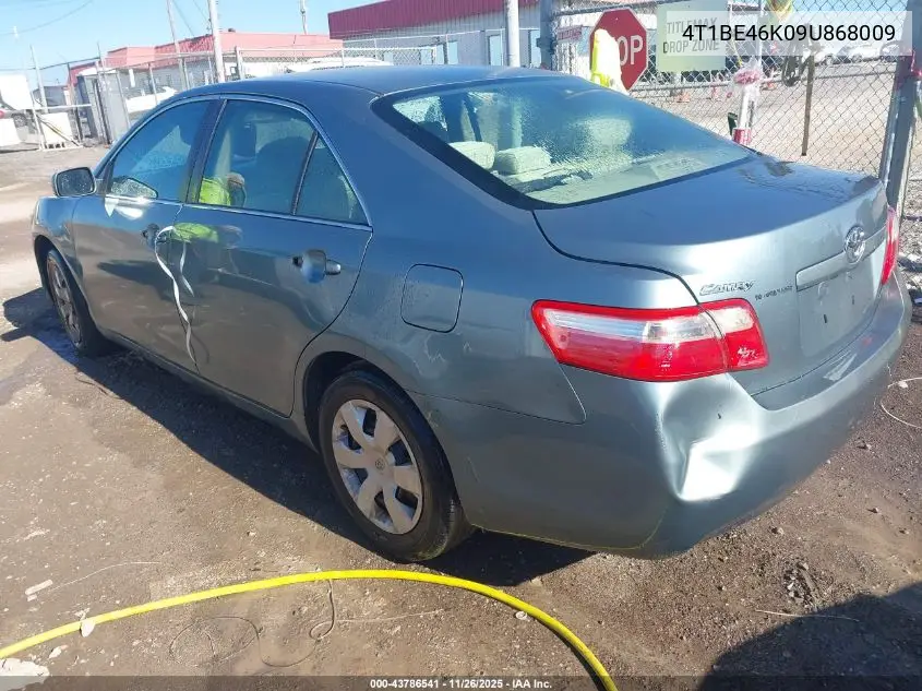 4T1BE46K09U868009 2009 Toyota Camry Le
