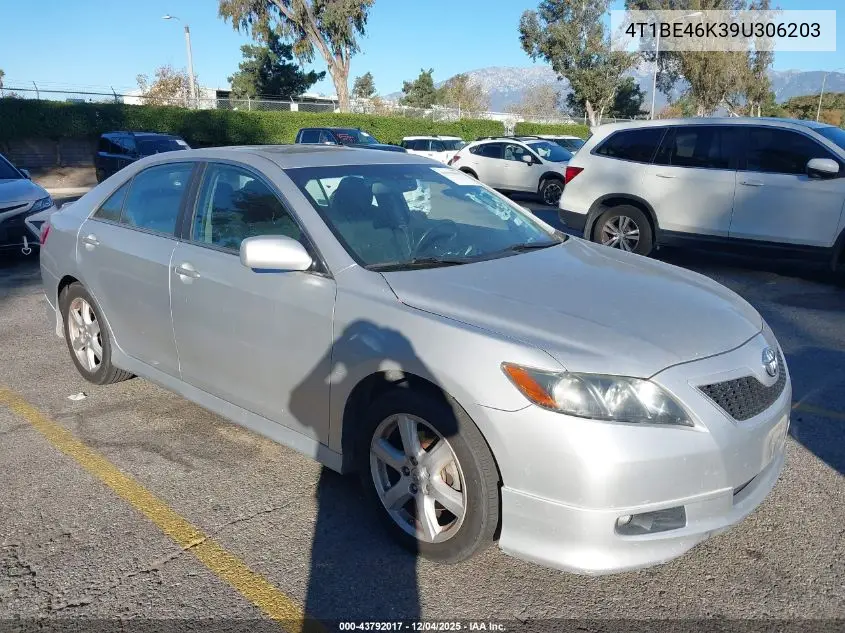 4T1BE46K39U306203 2009 Toyota Camry Se