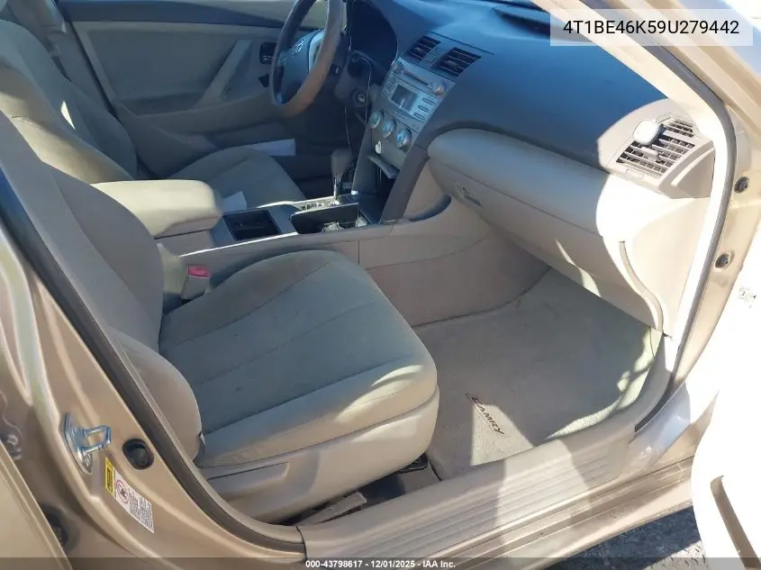 4T1BE46K59U279442 2009 Toyota Camry