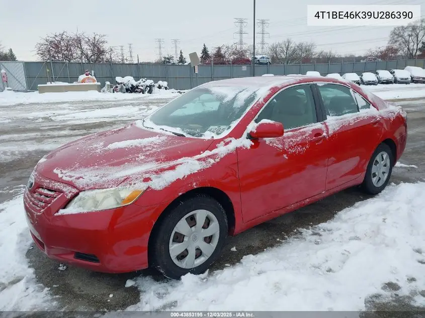 4T1BE46K39U286390 2009 Toyota Camry Le