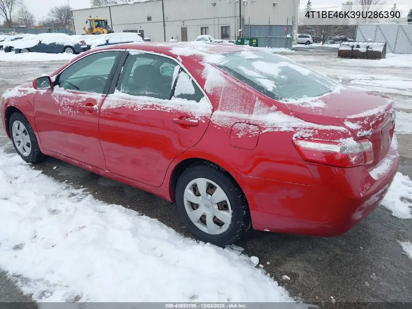 4T1BE46K39U286390 2009 Toyota Camry Le