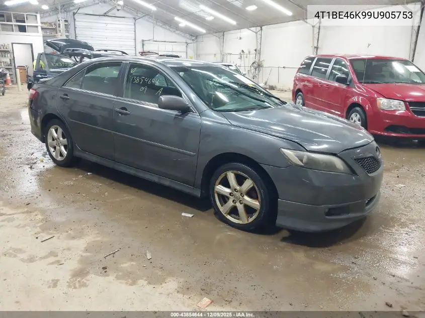 4T1BE46K99U905753 2009 Toyota Camry Se