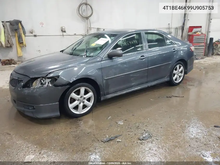 4T1BE46K99U905753 2009 Toyota Camry Se