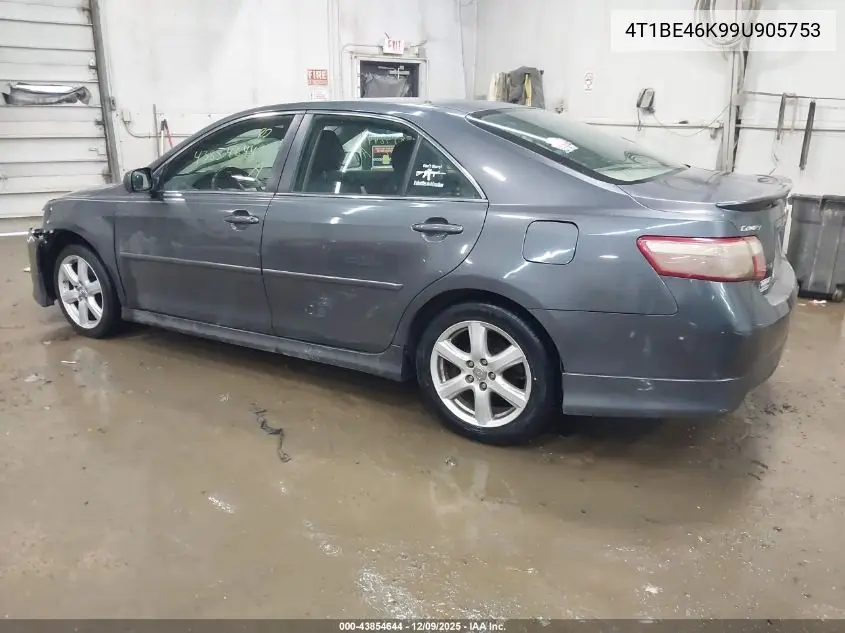4T1BE46K99U905753 2009 Toyota Camry Se