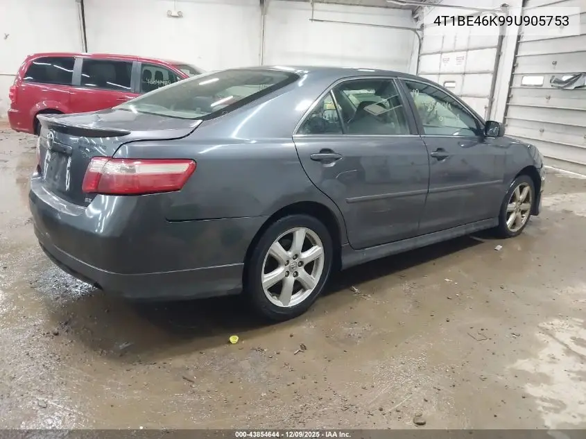 4T1BE46K99U905753 2009 Toyota Camry Se