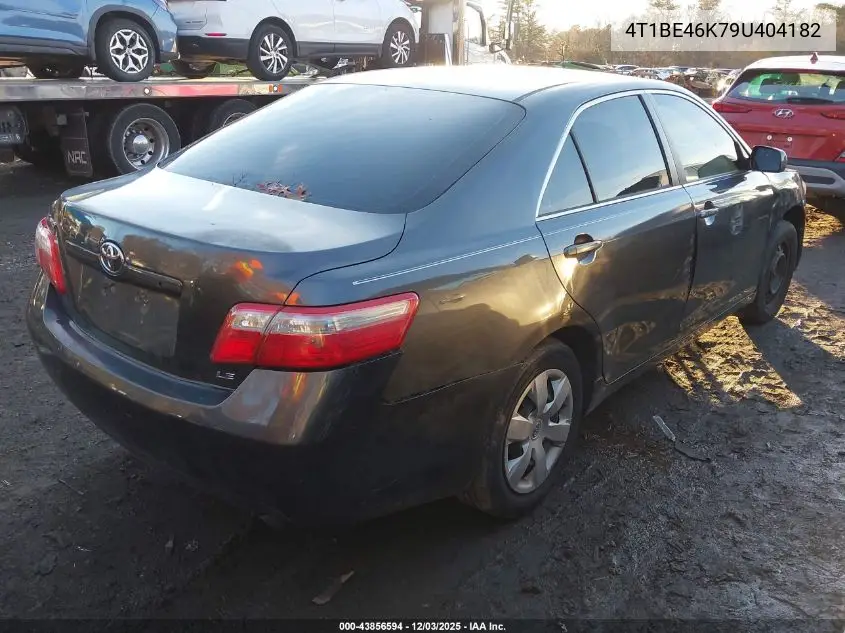 4T1BE46K79U404182 2009 Toyota Camry Le