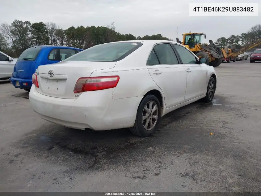 4T1BE46K29U883482 2009 Toyota Camry Le