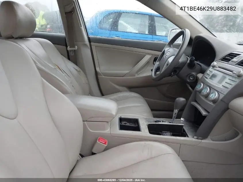 4T1BE46K29U883482 2009 Toyota Camry Le
