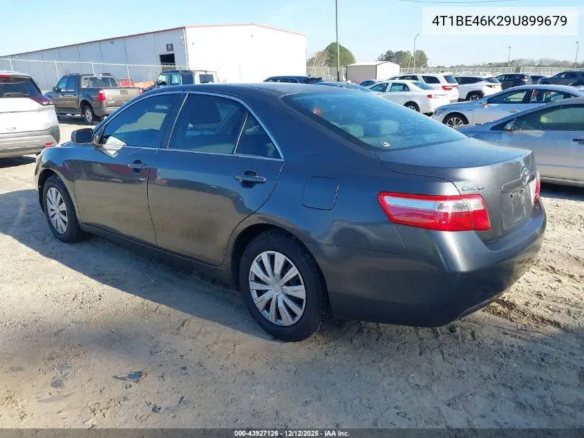 4T1BE46K29U899679 2009 Toyota Camry Le