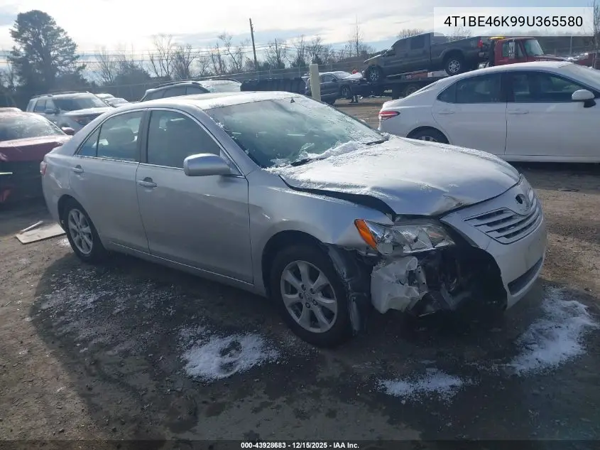 4T1BE46K99U365580 2009 Toyota Camry Le
