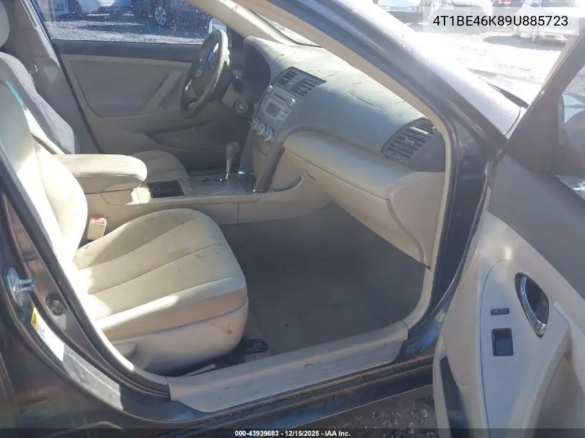 4T1BE46K89U885723 2009 Toyota Camry Le