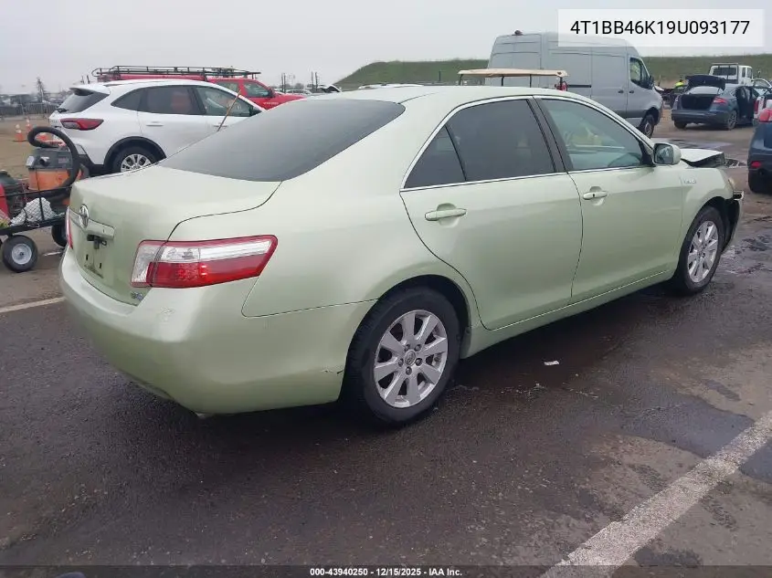 4T1BB46K19U093177 2009 Toyota Camry Hybrid
