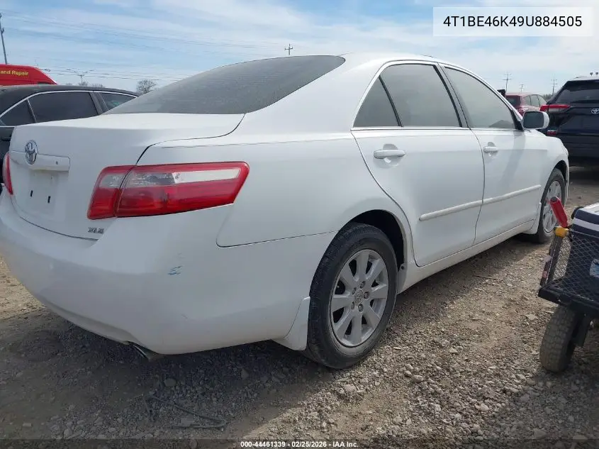 4T1BE46K49U884505 2009 Toyota Camry Xle
