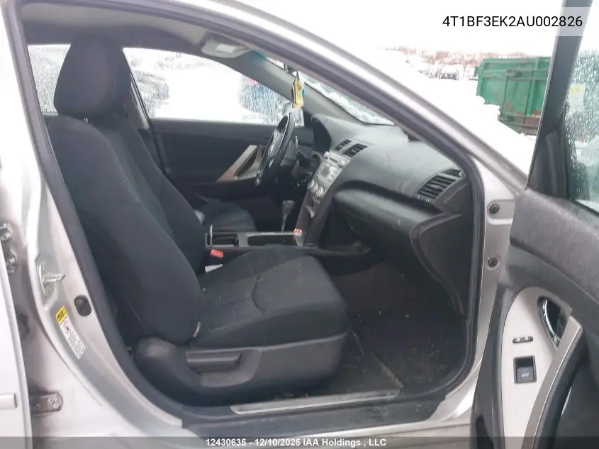 4T1BF3EK2AU002826 2010 Toyota Camry