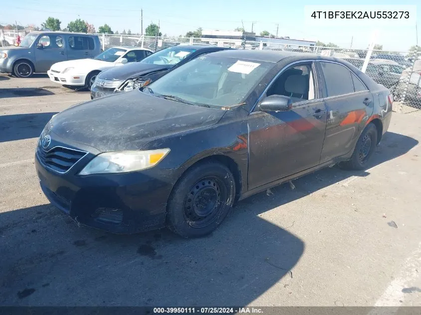 4T1BF3EK2AU553273 2010 Toyota Camry Se/Le/Xle