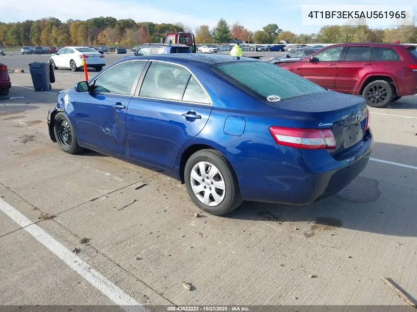 4T1BF3EK5AU561965 2010 Toyota Camry Le