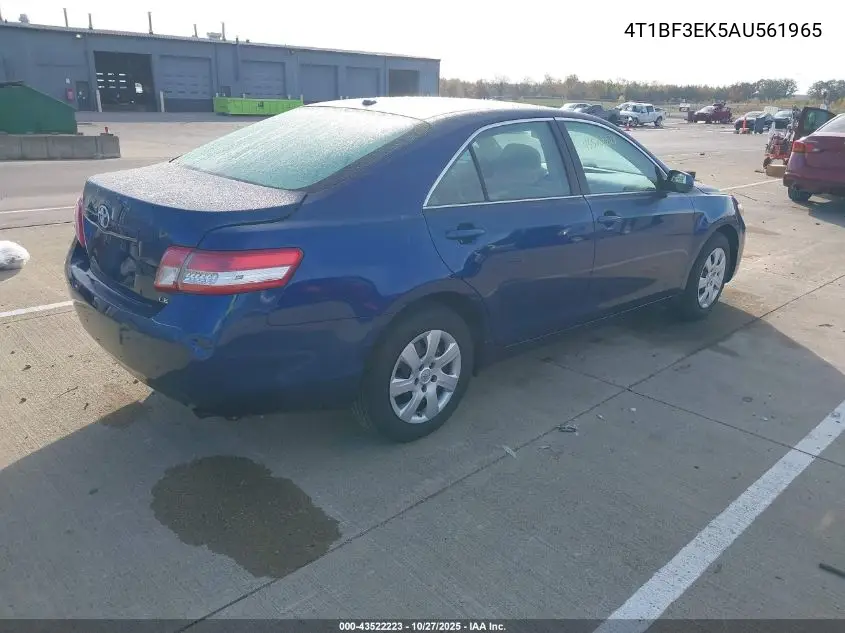 4T1BF3EK5AU561965 2010 Toyota Camry Le