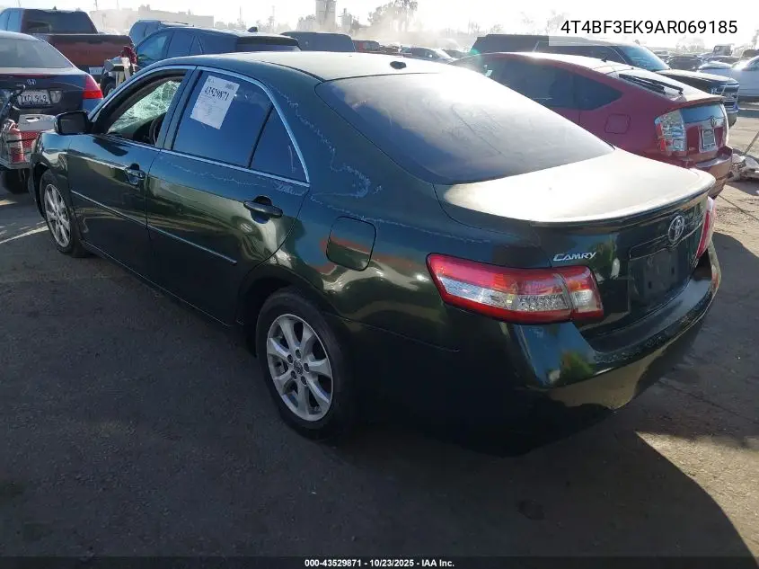 4T4BF3EK9AR069185 2010 Toyota Camry Le