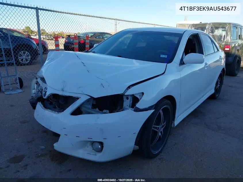 4T1BF3EK9AU543677 2010 Toyota Camry Se