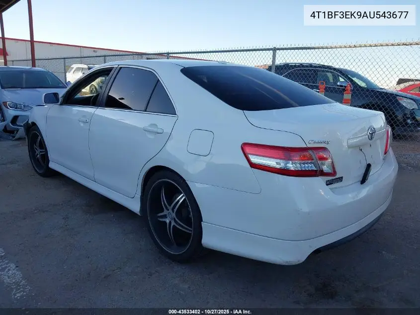 4T1BF3EK9AU543677 2010 Toyota Camry Se
