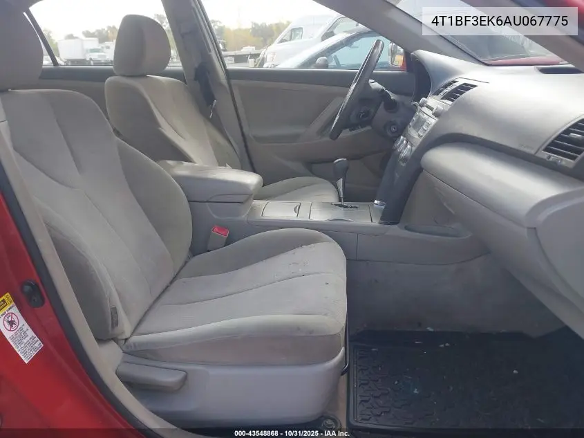 4T1BF3EK6AU067775 2010 Toyota Camry Le