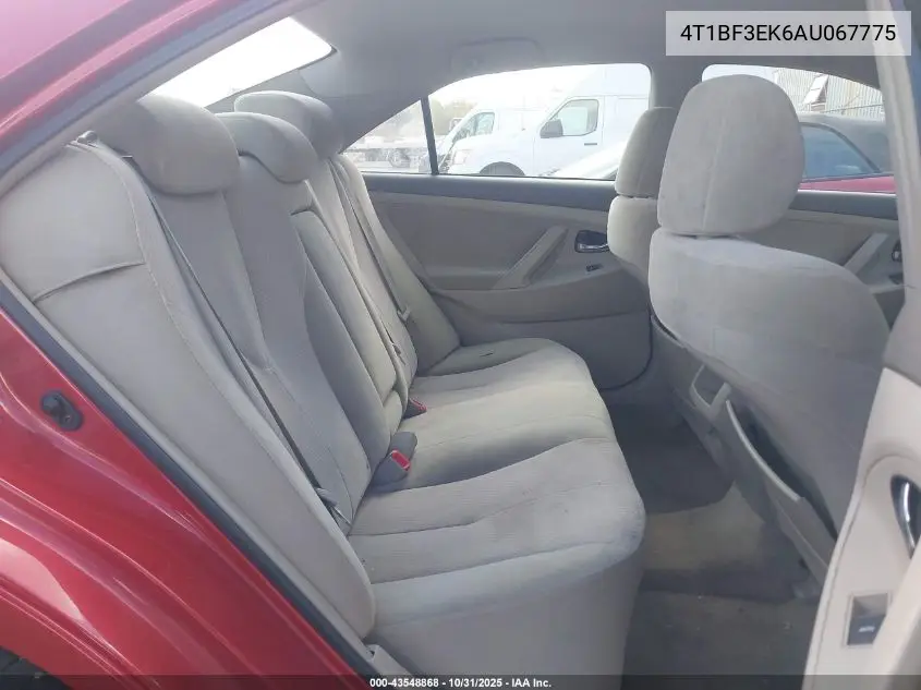 4T1BF3EK6AU067775 2010 Toyota Camry Le