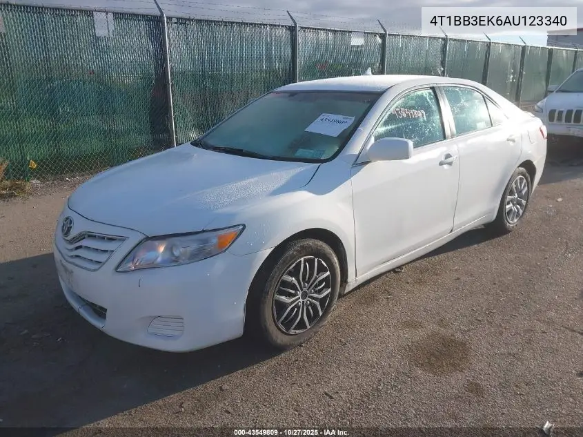 4T1BB3EK6AU123340 2010 Toyota Camry Hybrid