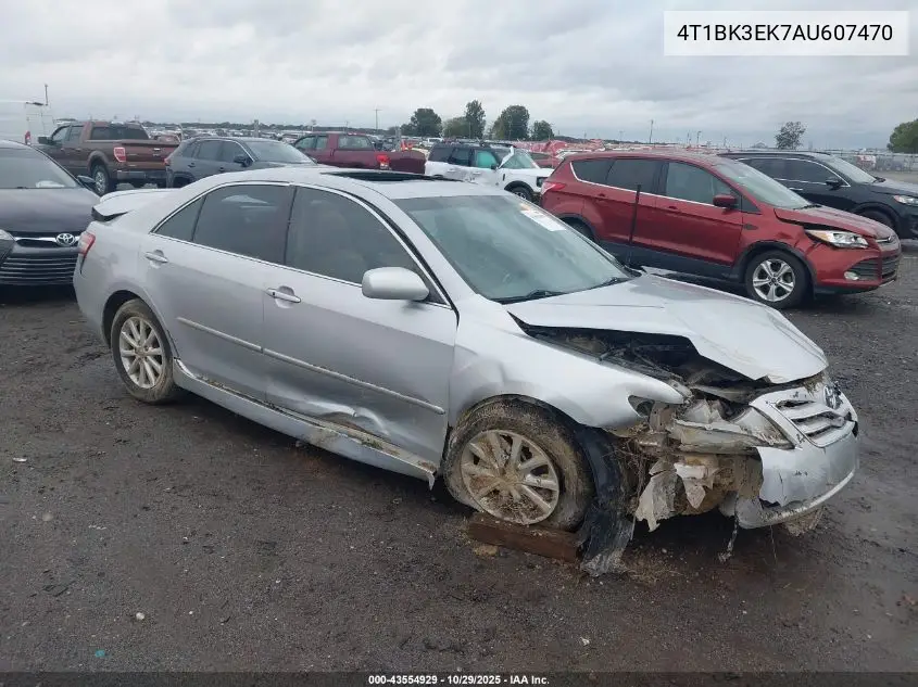 4T1BK3EK7AU607470 2010 Toyota Camry Xle V6