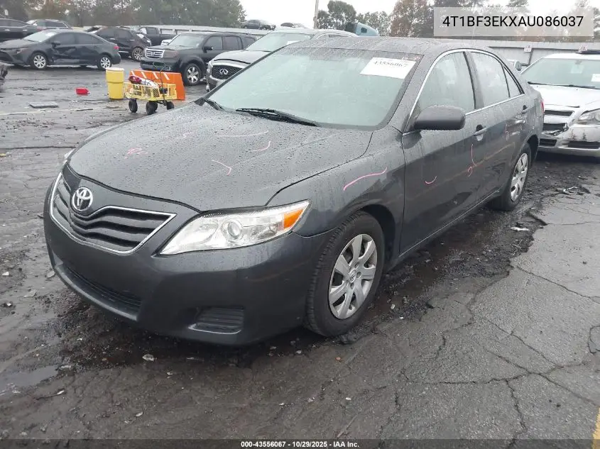 4T1BF3EKXAU086037 2010 Toyota Camry Le