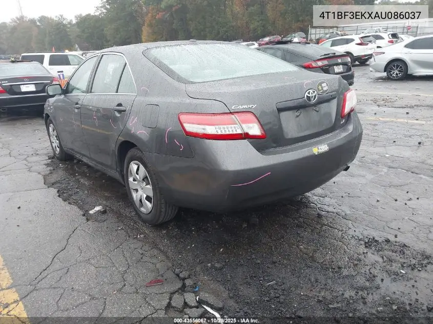 4T1BF3EKXAU086037 2010 Toyota Camry Le