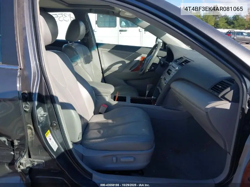 4T4BF3EK4AR081065 2010 Toyota Camry Xle