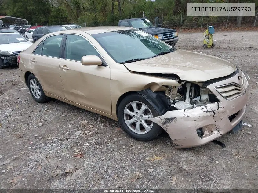 4T1BF3EK7AU529793 2010 Toyota Camry Le