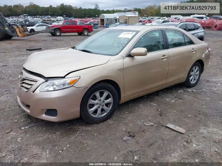 4T1BF3EK7AU529793 2010 Toyota Camry Le