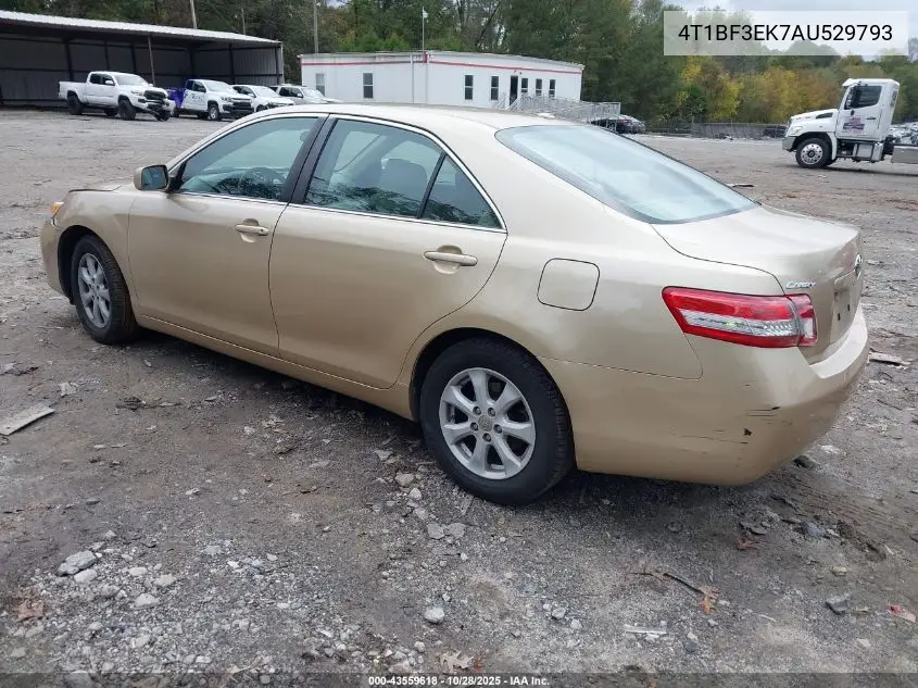4T1BF3EK7AU529793 2010 Toyota Camry Le