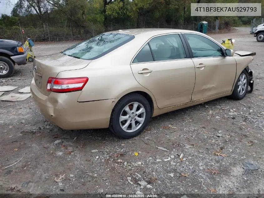 4T1BF3EK7AU529793 2010 Toyota Camry Le