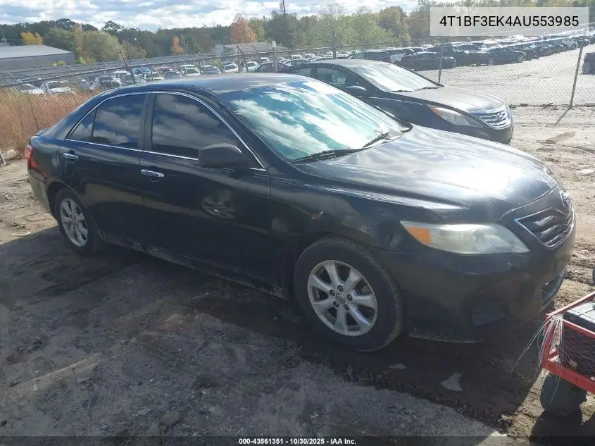 4T1BF3EK4AU553985 2010 Toyota Camry Le