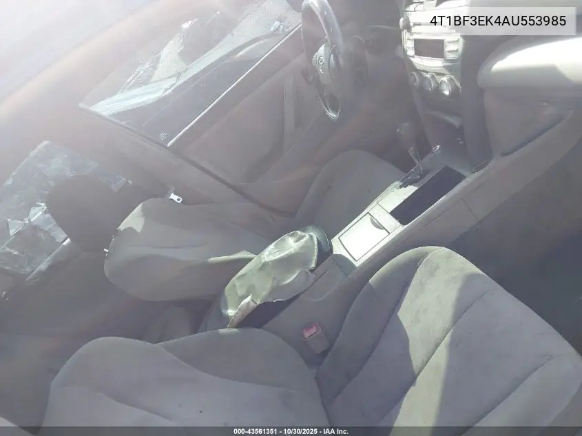 4T1BF3EK4AU553985 2010 Toyota Camry Le