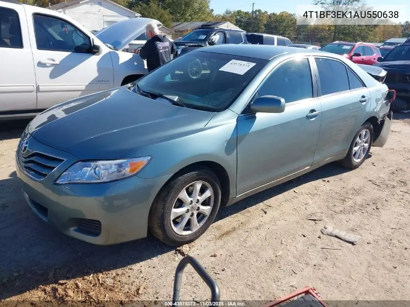 4T1BF3EK1AU550638 2010 Toyota Camry Le