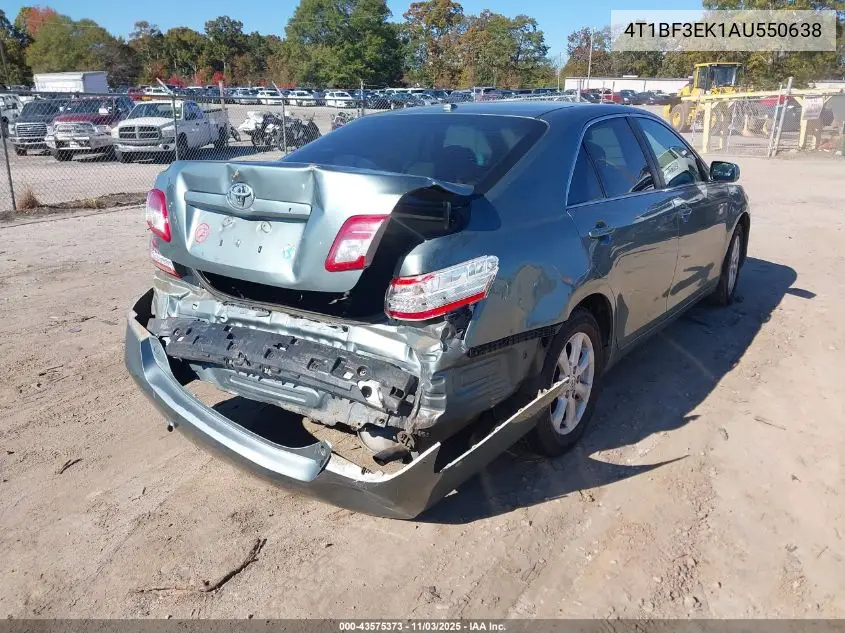 4T1BF3EK1AU550638 2010 Toyota Camry Le