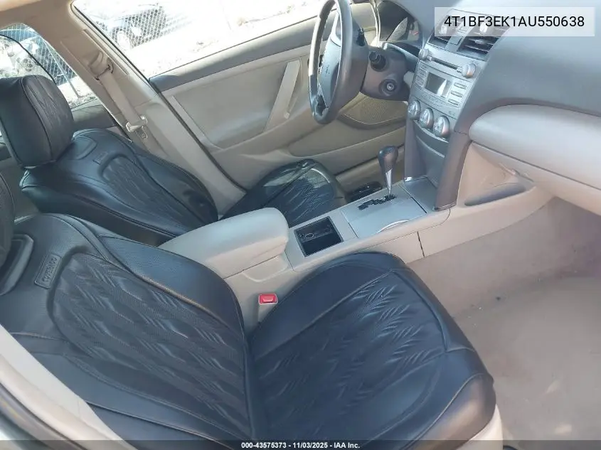 4T1BF3EK1AU550638 2010 Toyota Camry Le
