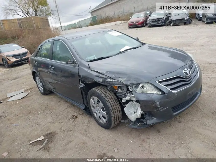 4T1BF3EKXAU007255 2010 Toyota Camry Le