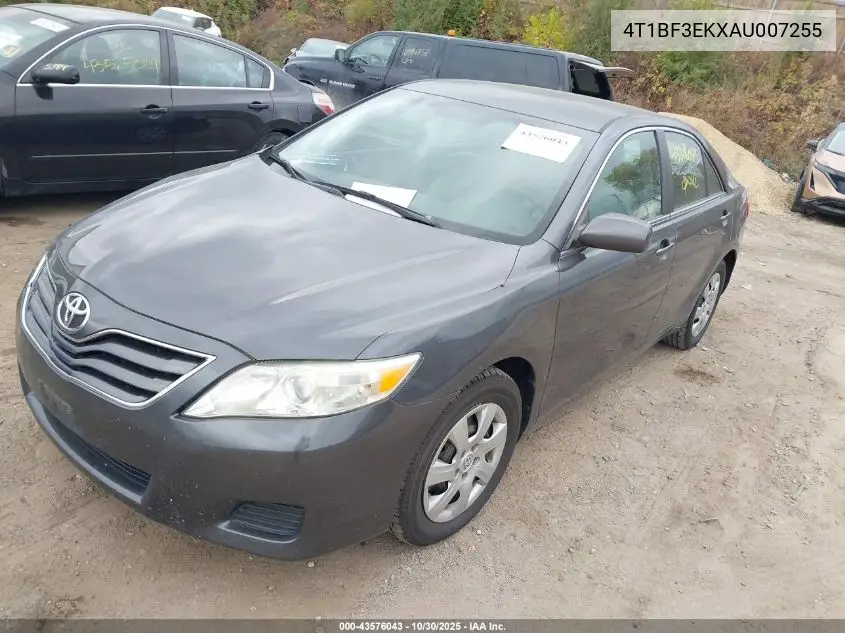 4T1BF3EKXAU007255 2010 Toyota Camry Le