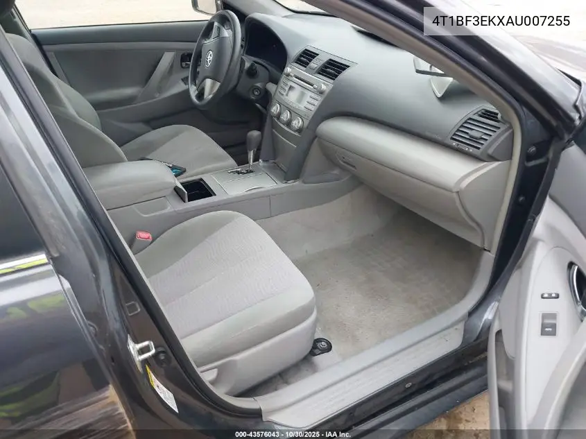 4T1BF3EKXAU007255 2010 Toyota Camry Le