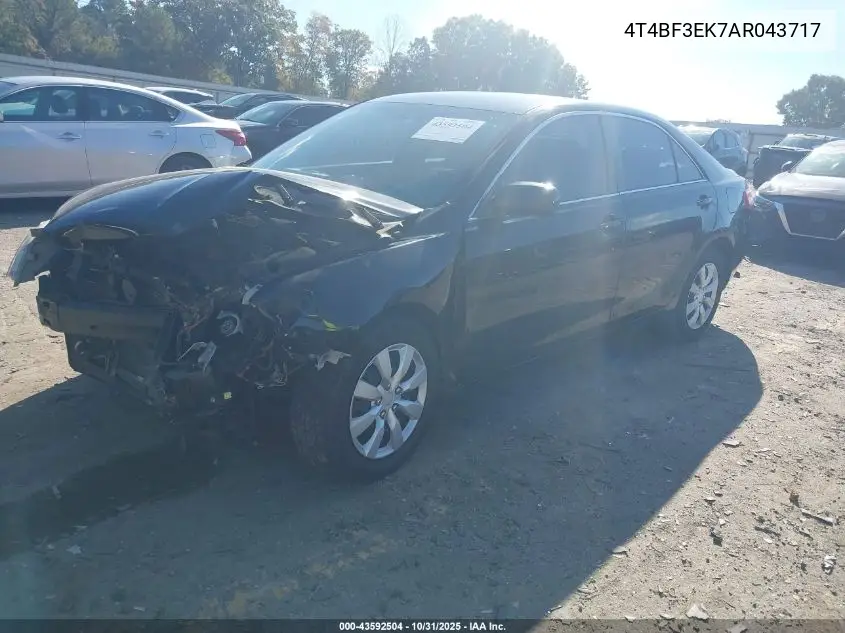 4T4BF3EK7AR043717 2010 Toyota Camry