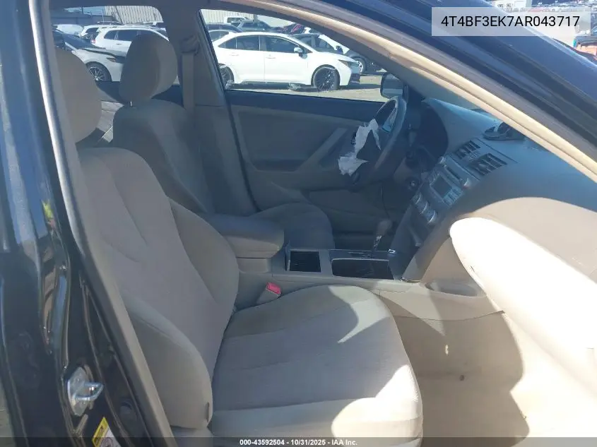 4T4BF3EK7AR043717 2010 Toyota Camry